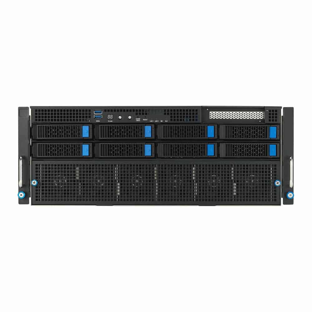 (image for) ASUS ESC8000-E11-SKU2 Intel Xeon 4U PCIe Gen5 Barebone GPU Server